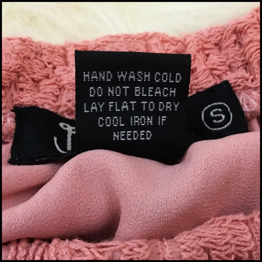 NWOT Miss Chievous Long Sleeve Off Shoulder Top - Picture 6 of 6